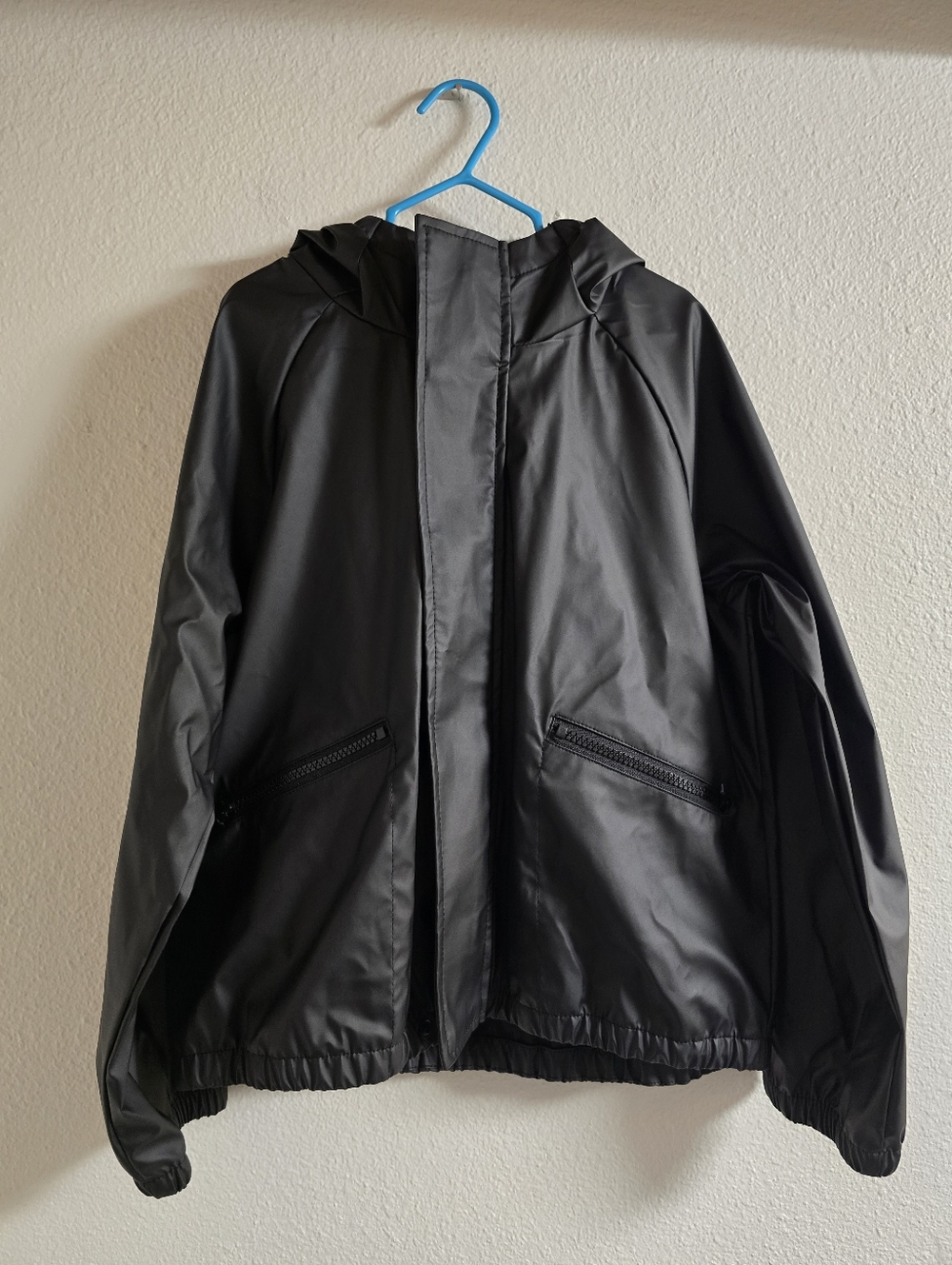 Kids Black Rain Jacket All In Motion